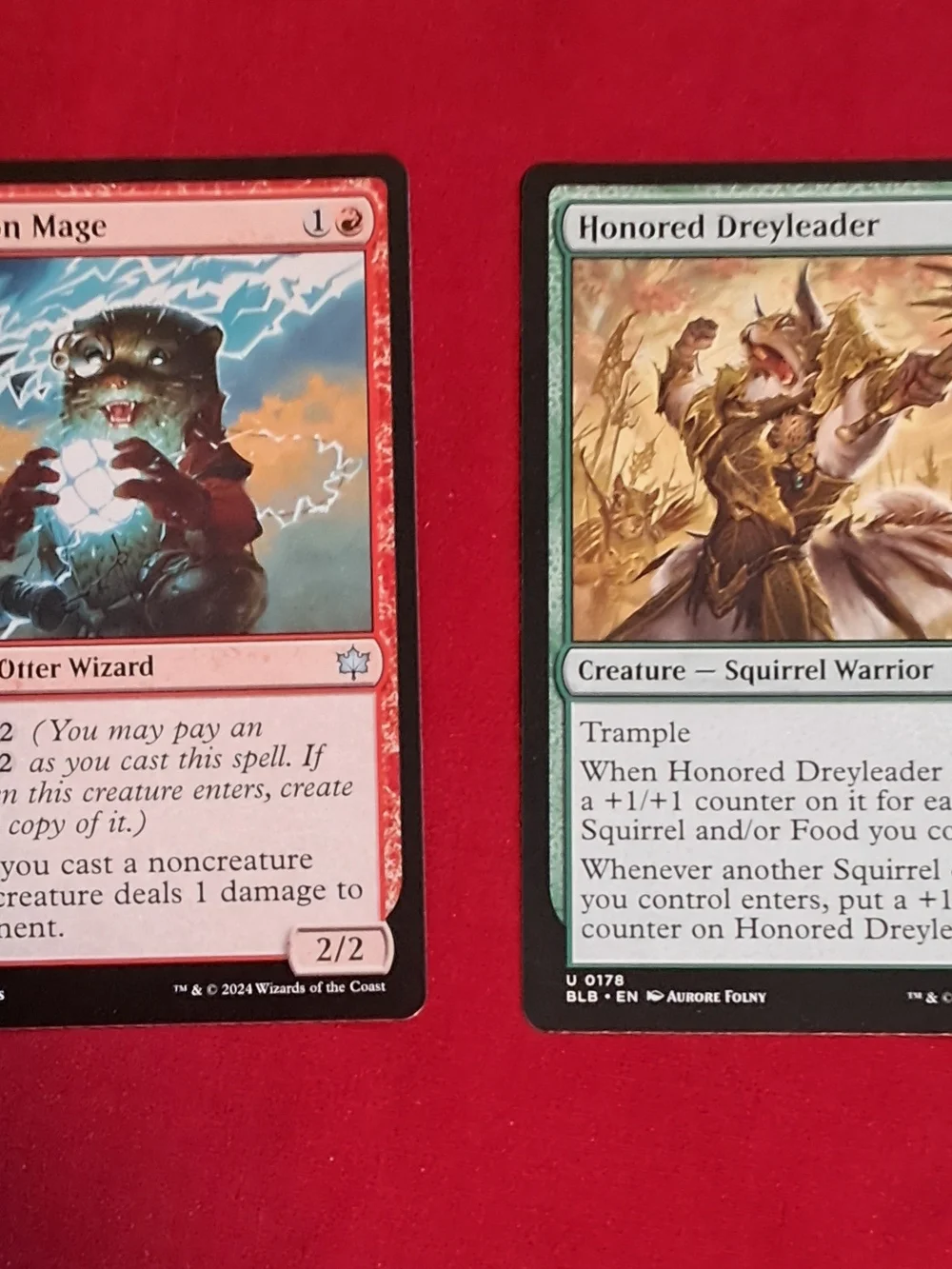 Magic The Gathering Bloomburrow Lot of 100 Cards Common and Uncommon NM-MINT